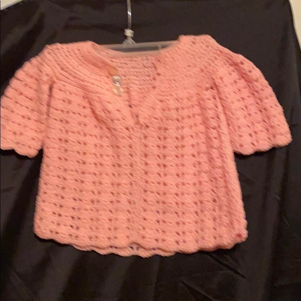 Pink sweater